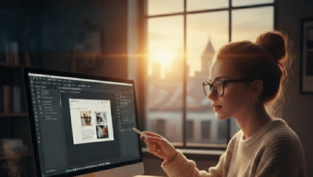 InDesign es indispensable para proyectos editoriales serios.