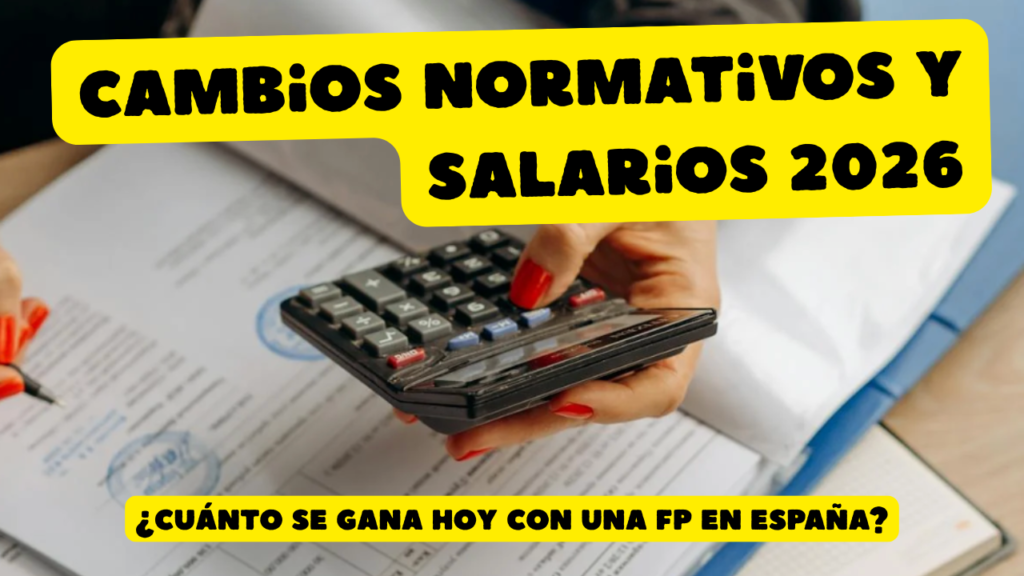 Si estás pensando en matricularte en una Formación Profesional, hay dos preguntas que probablemente rondan tu cabeza: ¿Qué leyes me afectan? y ¿Cuánto voy a cobrar al mes?.