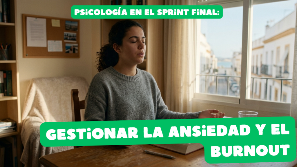 La recta final de un curso no es solo una prueba de conocimientos, sino una carrera de resistencia psicológica.